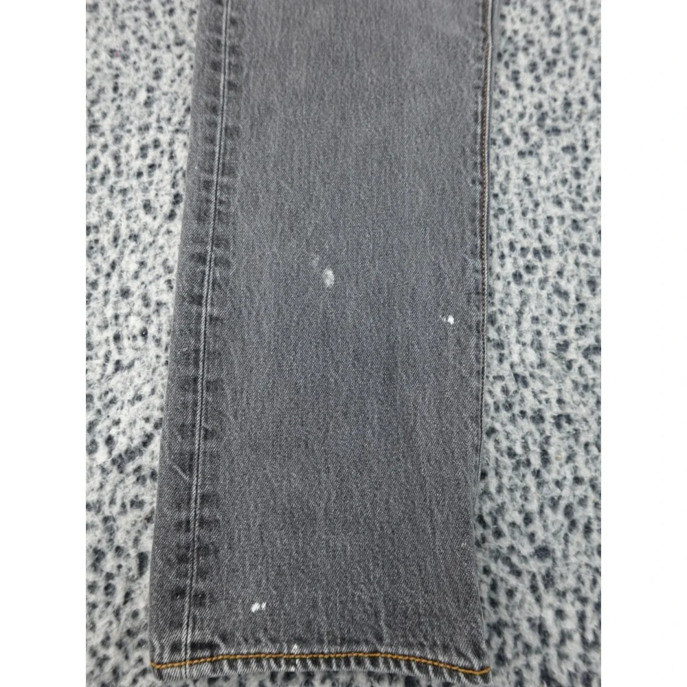 Levis 501‎ Original Fit Jeans Mens 31x30 Gray Button Fly Straight Leg Denim